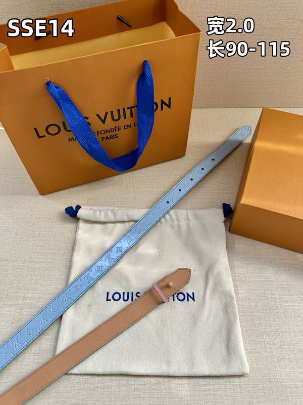 LV belt 20mmX90-115cm 8L (521)
