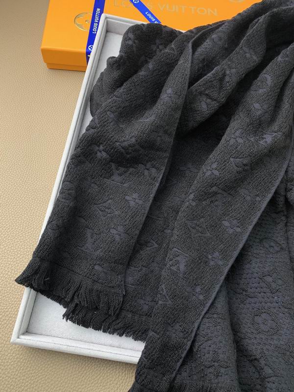 LV scarf 40X185cm 100%羊毛 E (33)