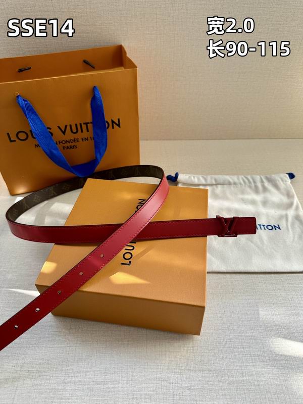 LV belt 20mmX90-115cm 8L (502)