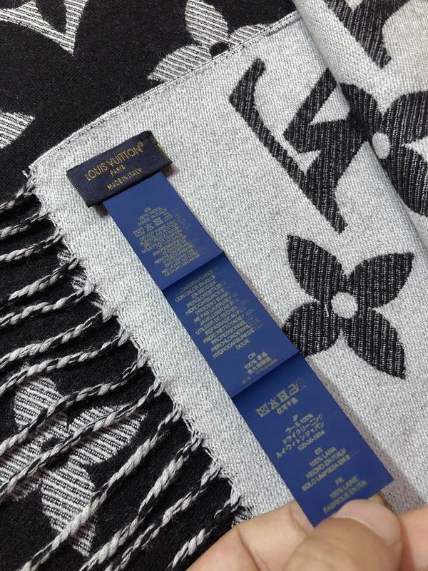 LV scarf 34X186cm 100%羊毛 E (25)