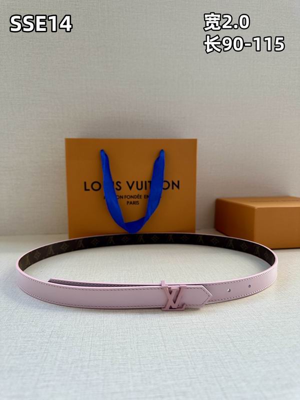 LV belt 20mmX90-115cm 8L (393)