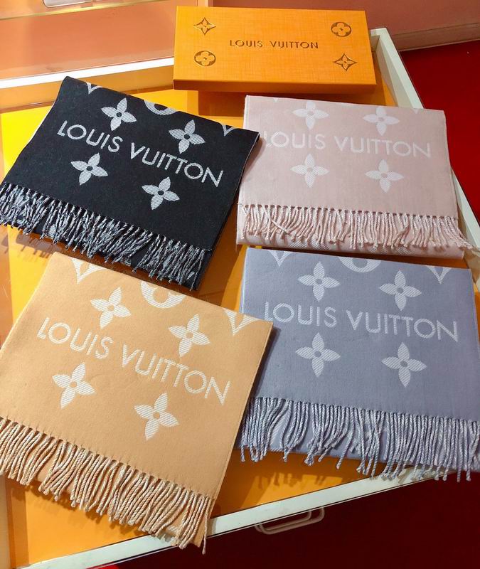 LV scarf 34X186cm 100%羊毛 E (25)