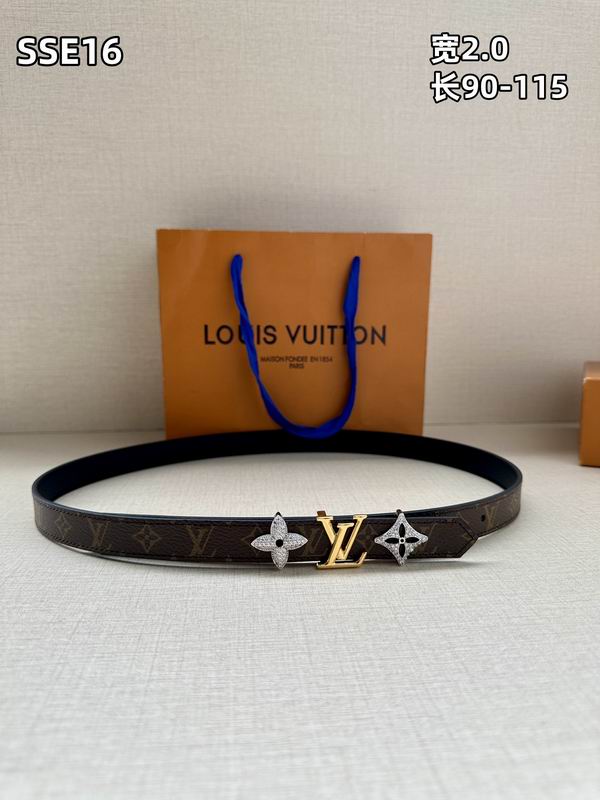 LV belt 20mmX90-115cm 8L (82)