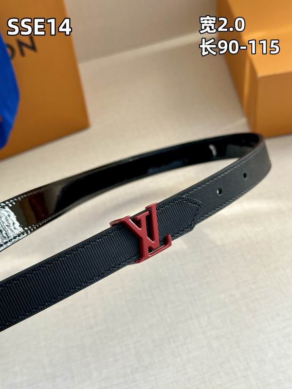LV belt 20mmX90-115cm 8L (521)