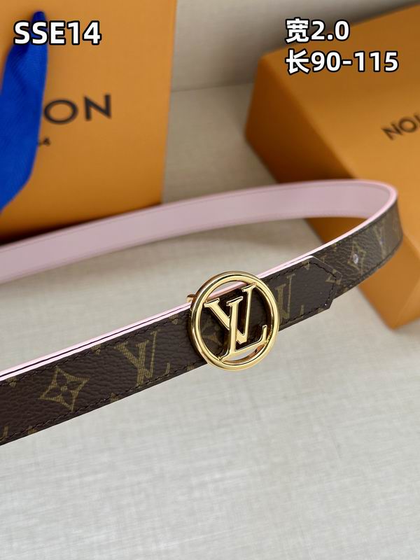 LV belt 20mmX90-115cm 8L (465)