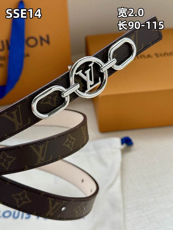 LV belt 20mmX90-115cm 8L (345)