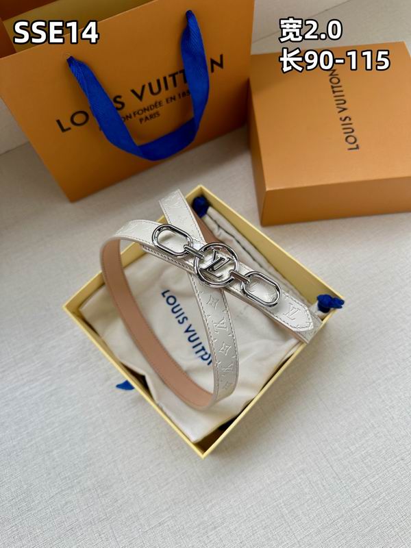 LV belt 20mmX90-115cm 8L (430)