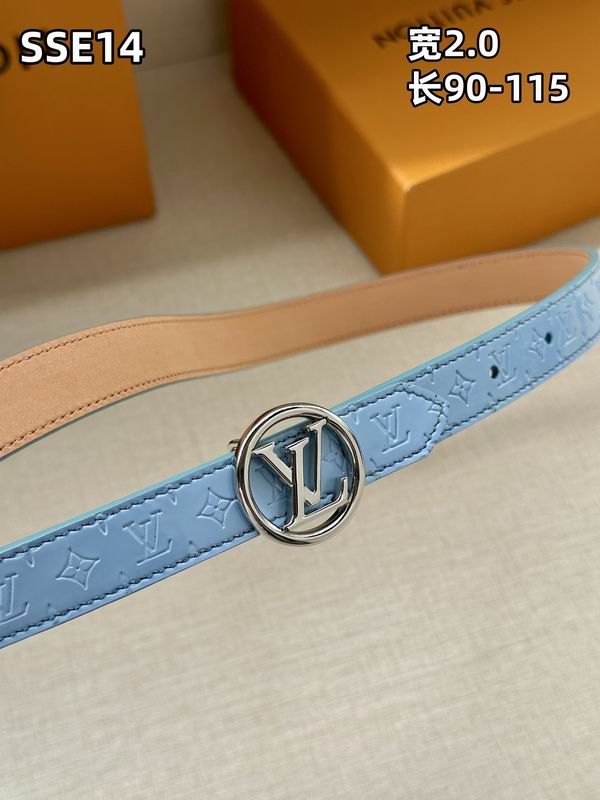 LV belt 20mmX90-115cm 8L (363)