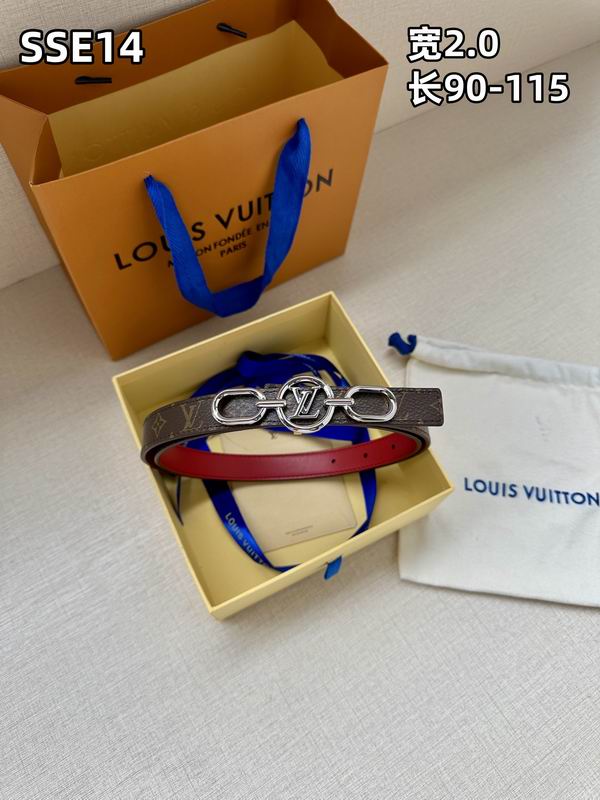 LV belt 20mmX90-115cm 8L (345)