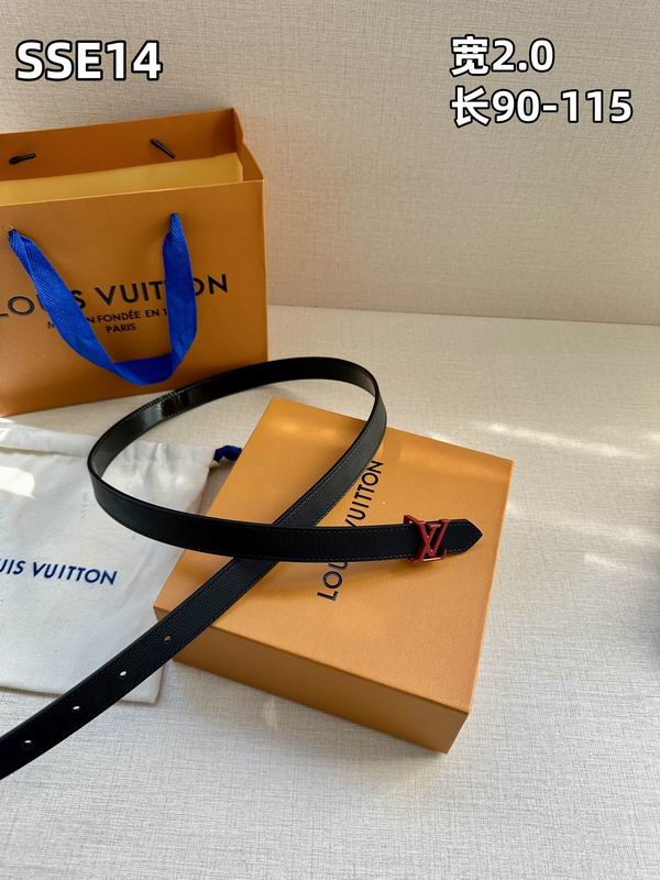 LV belt 20mmX90-115cm 8L (521)