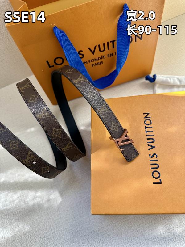LV belt 20mmX90-115cm 8L (502)