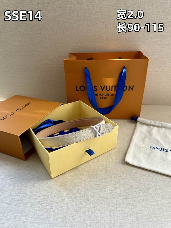 LV belt 20mmX90-115cm 8L (521)