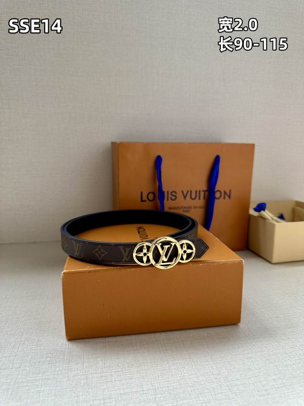LV belt 20mmX90-115cm 8L (267)