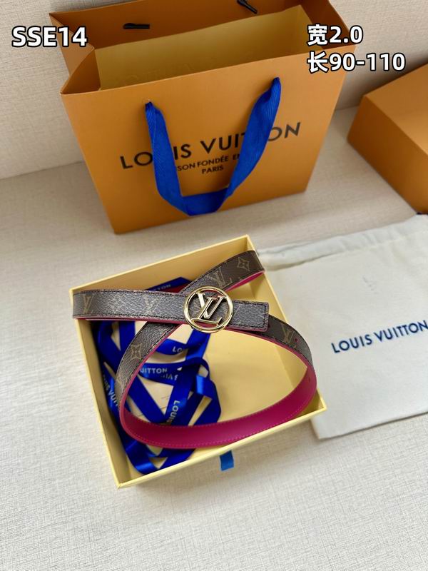 LV belt 20mmX90-110cm 8L (233)