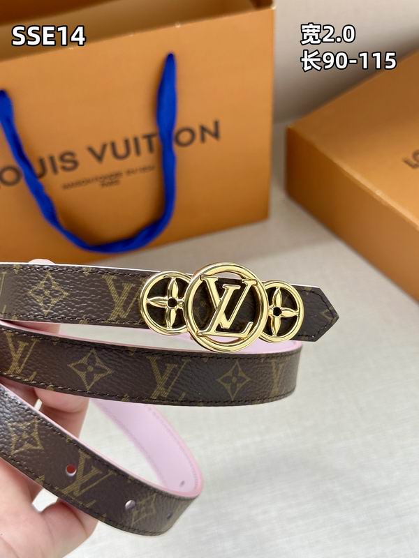 LV belt 20mmX90-115cm 8L (267)