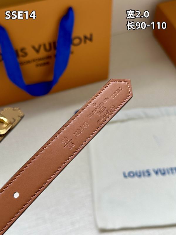 LV belt 20mmX90-110cm 8L (185)