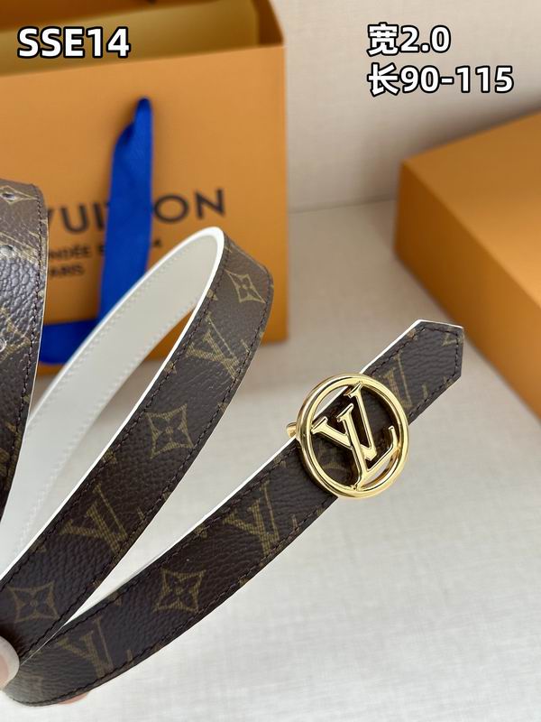 LV belt 20mmX90-115cm 8L (403)