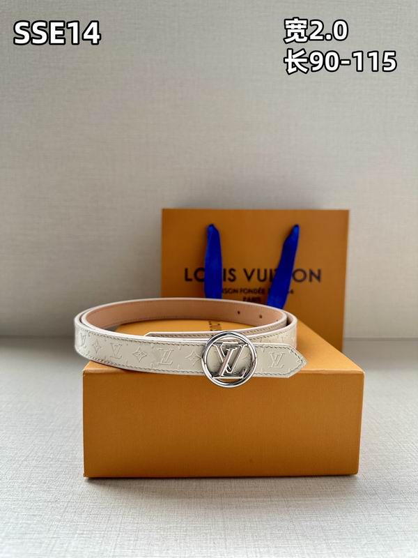LV belt 20mmX90-115cm 8L (363)