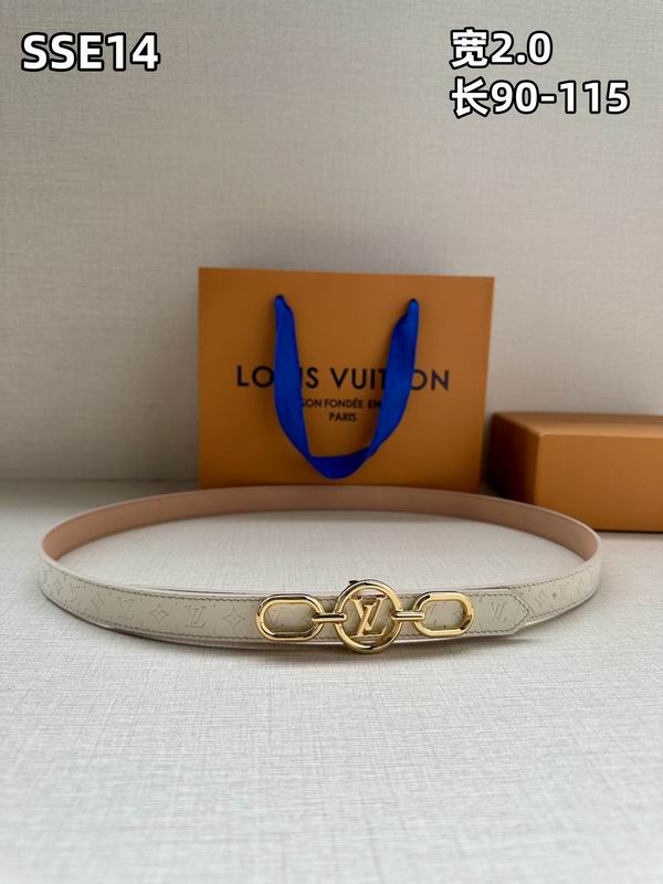 LV belt 20mmX90-115cm 8L (430)