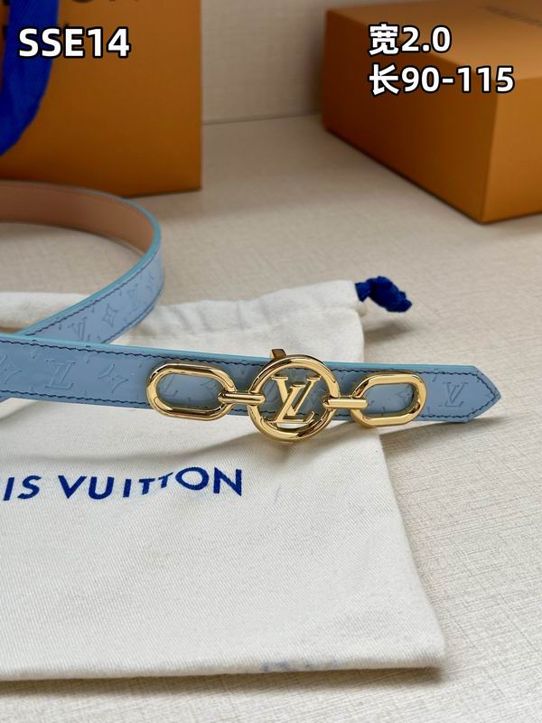 LV belt 20mmX90-115cm 8L (430)