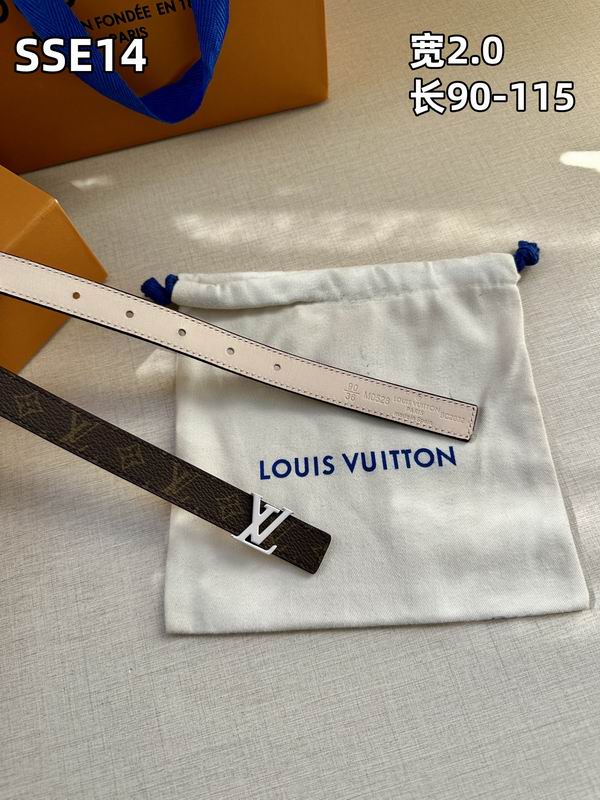 LV belt 20mmX90-115cm 8L (502)