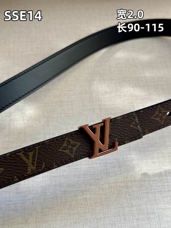 LV belt 20mmX90-115cm 8L (502)