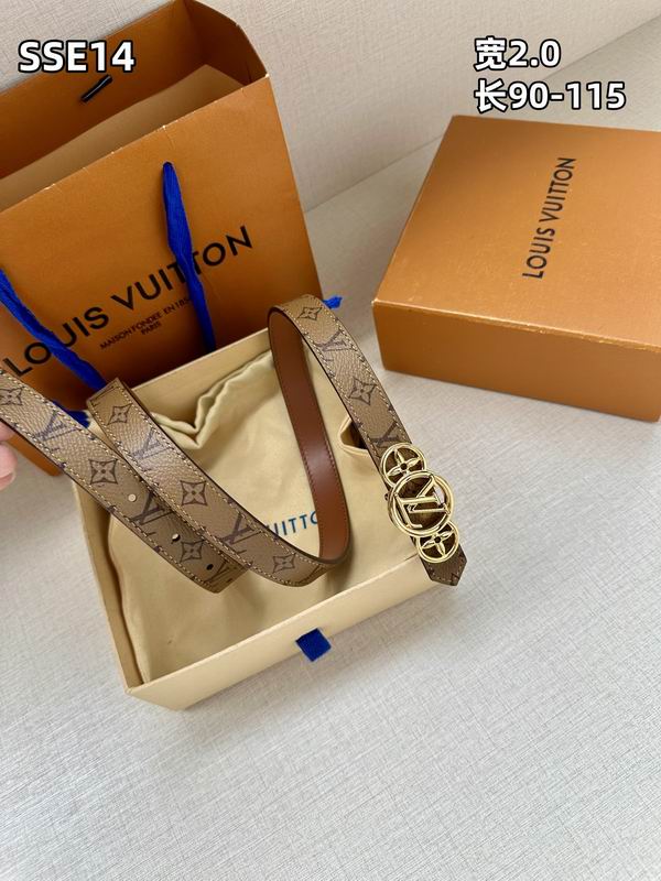 LV belt 20mmX90-115cm 8L (267)