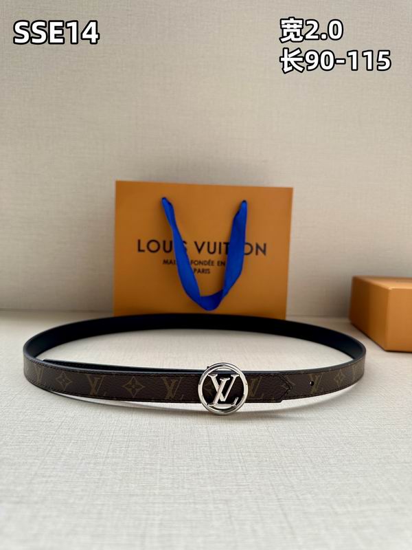 LV belt 20mmX90-115cm 8L (465)