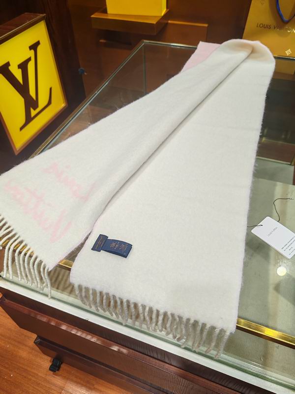 LV scarf 25X220cm 58%绵羊毛 42%羊驼毛 E (2)