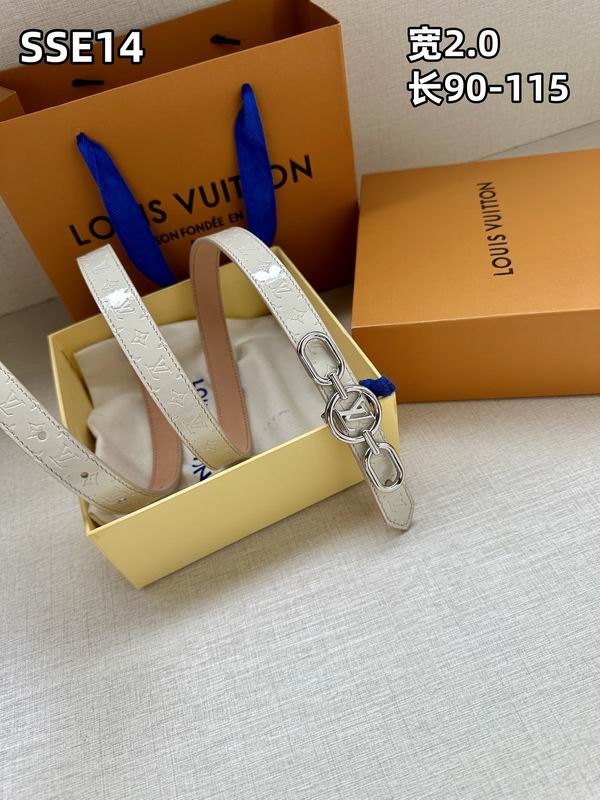LV belt 20mmX90-115cm 8L (430)