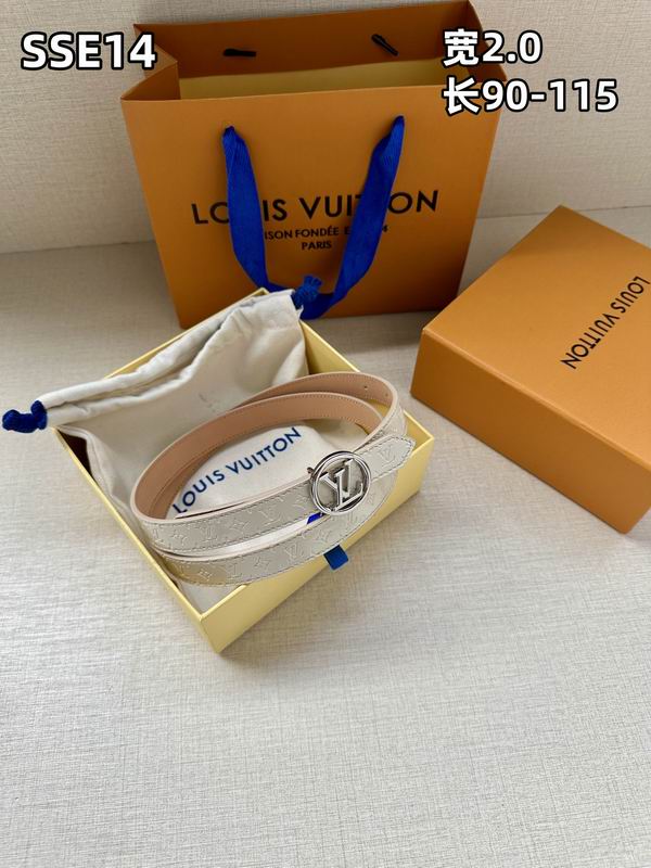 LV belt 20mmX90-115cm 8L (363)