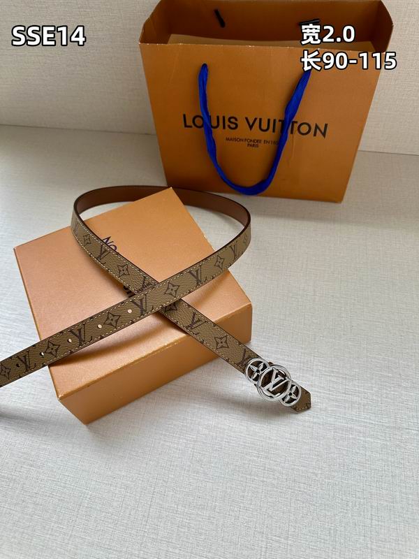 LV belt 20mmX90-115cm 8L (267)