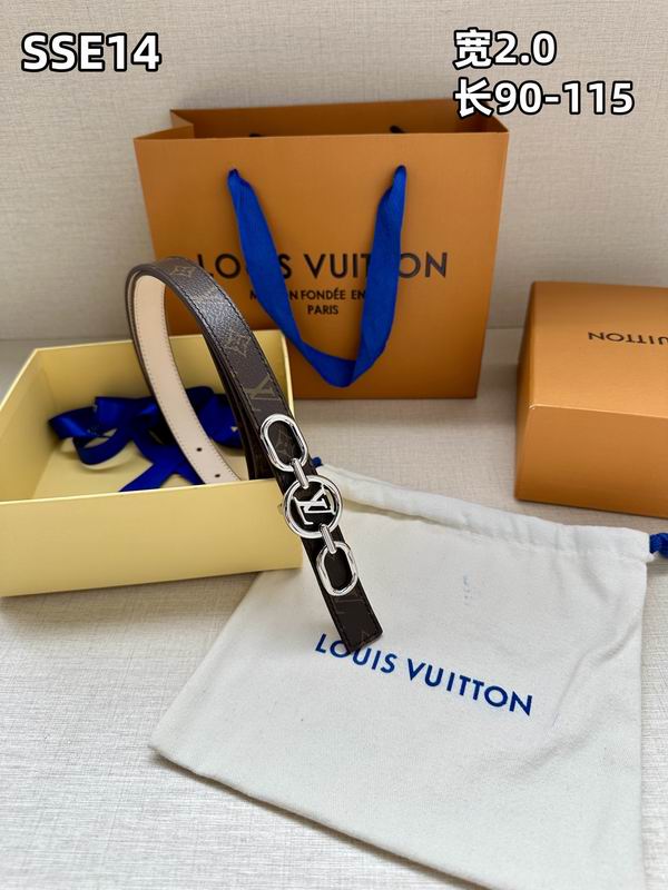 LV belt 20mmX90-115cm 8L (345)