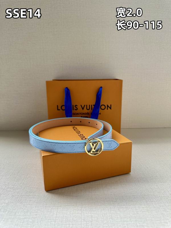 LV belt 20mmX90-115cm 8L (363)