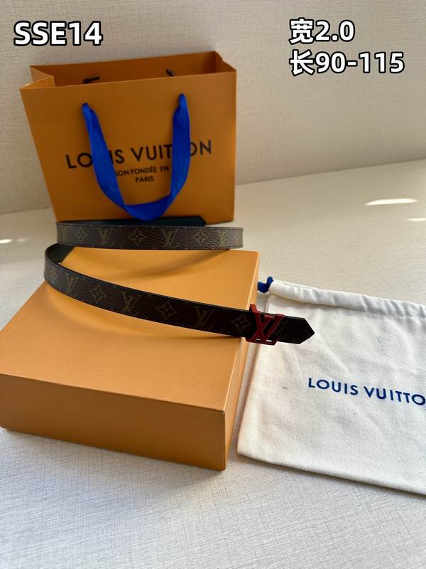 LV belt 20mmX90-115cm 8L (393)