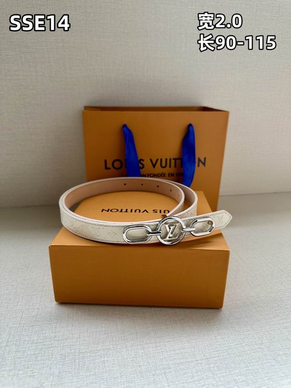 LV belt 20mmX90-115cm 8L (430)