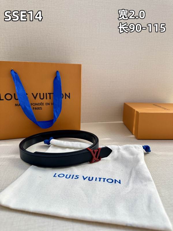 LV belt 20mmX90-115cm 8L (521)