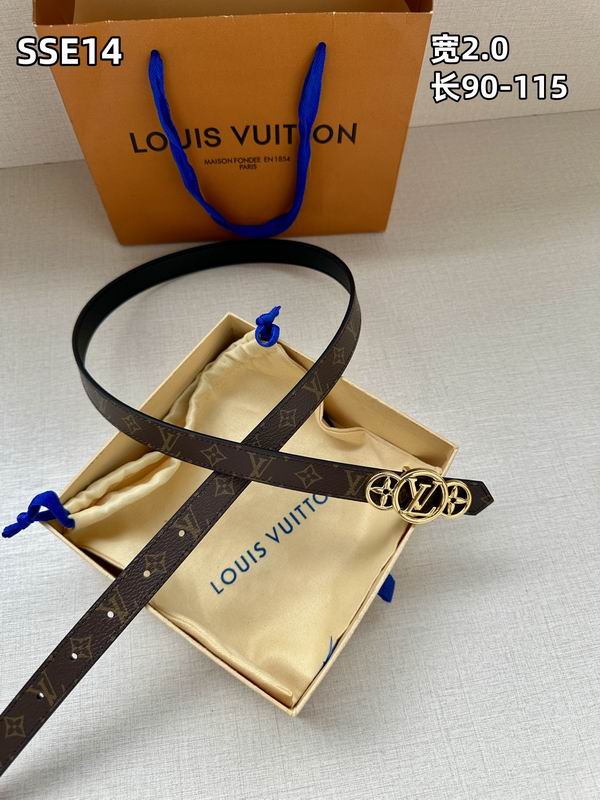 LV belt 20mmX90-115cm 8L (267)