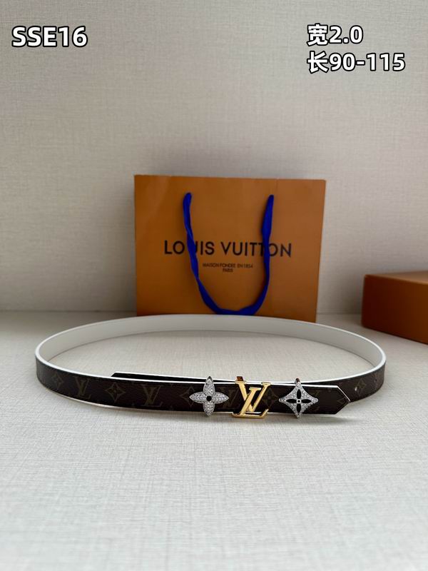 LV belt 20mmX90-115cm 8L (82)