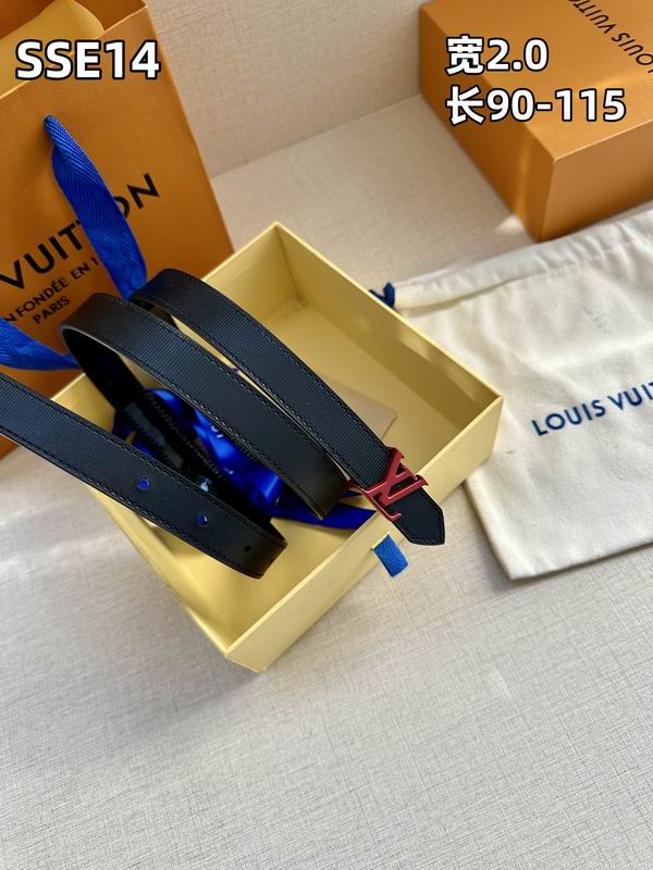 LV belt 20mmX90-115cm 8L (521)