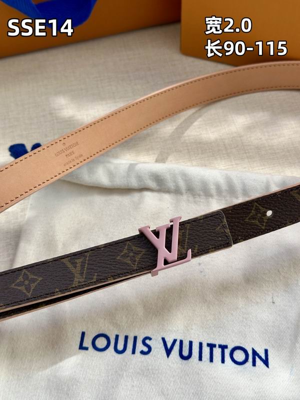 LV belt 20mmX90-115cm 8L (502)
