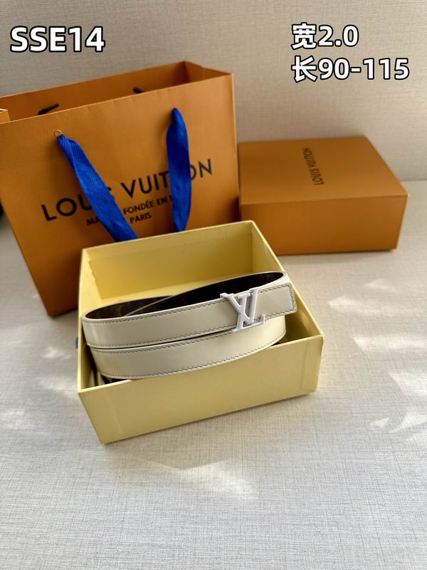 LV belt 20mmX90-115cm 8L (502)