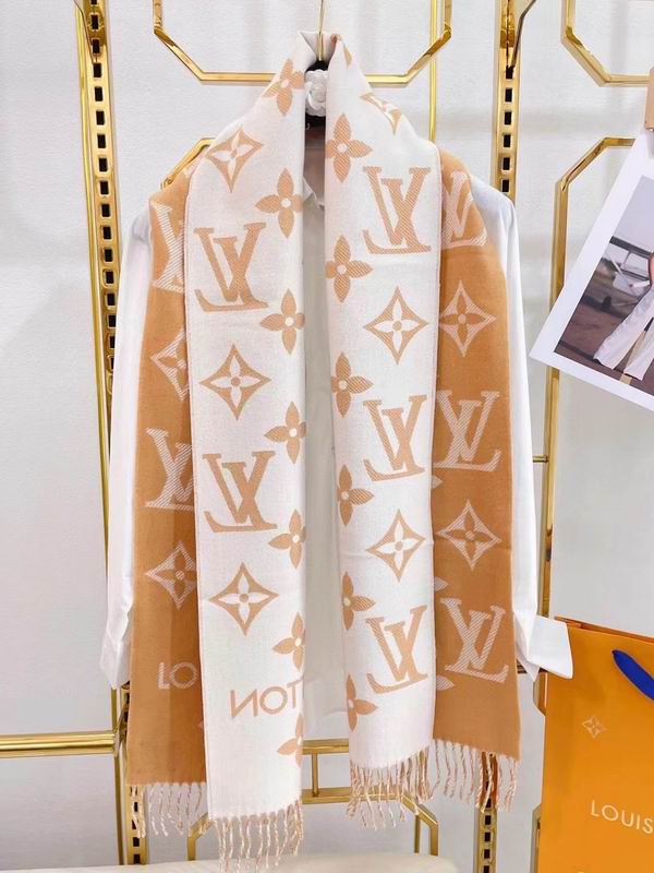 LV 34X180cm 100羊毛长巾 E (30)