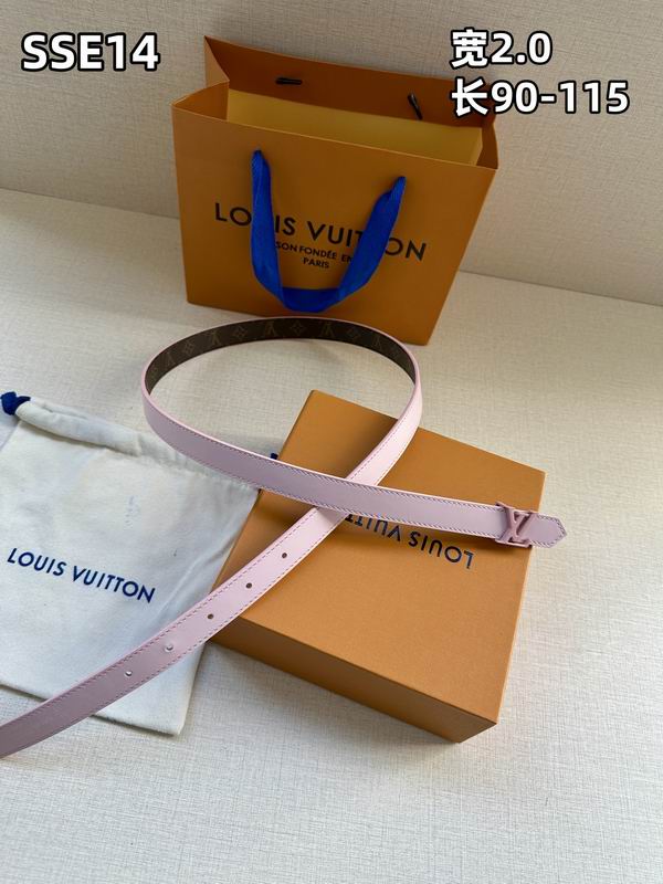 LV belt 20mmX90-115cm 8L (393)