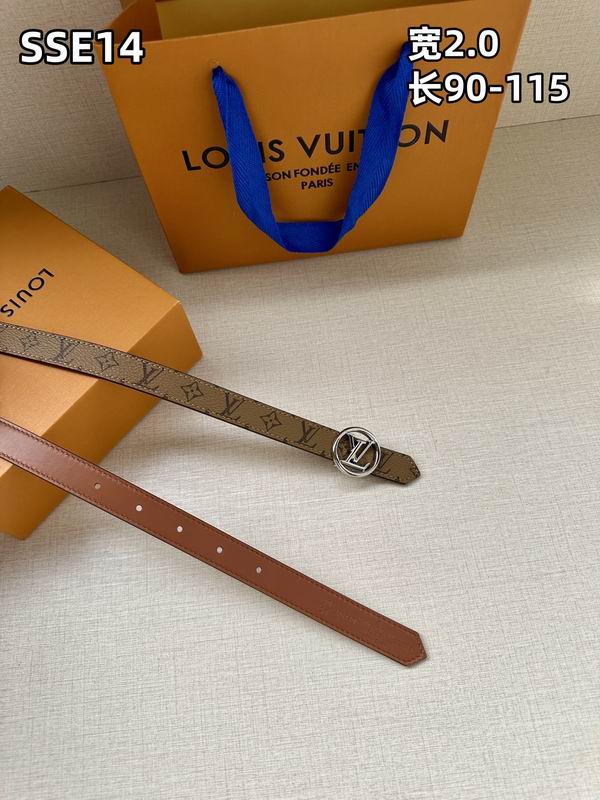 LV belt 20mmX90-115cm 8L (465)