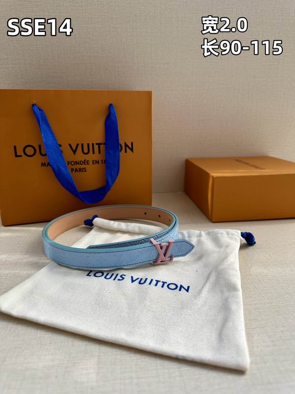 LV belt 20mmX90-115cm 8L (521)