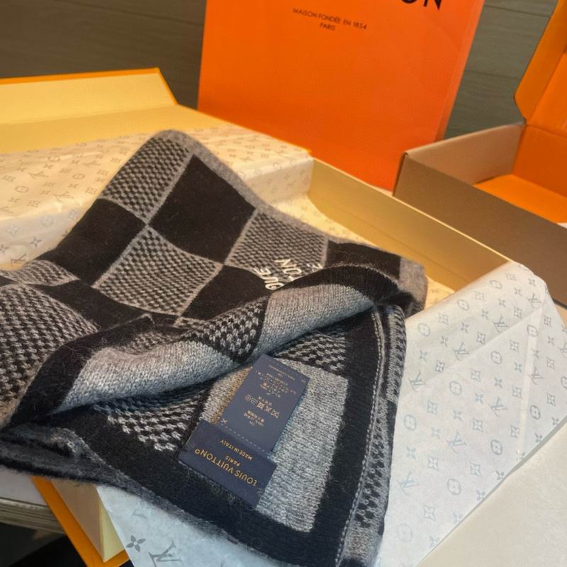 LV scarf 30X180cm 100%绵羊毛 E (17)