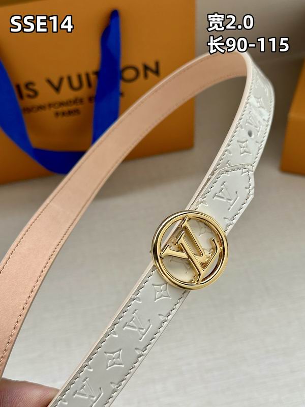 LV belt 20mmX90-115cm 8L (363)