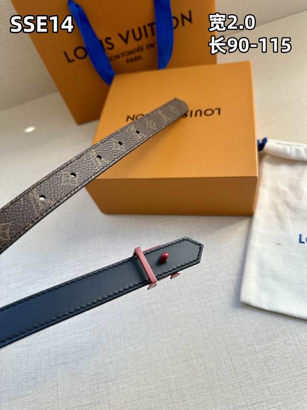 LV belt 20mmX90-115cm 8L (393)