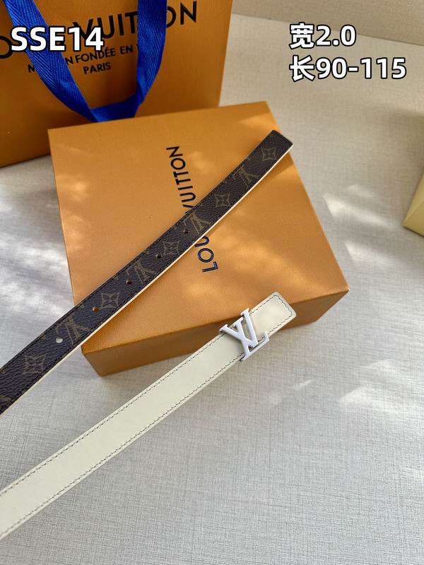 LV belt 20mmX90-115cm 8L (502)